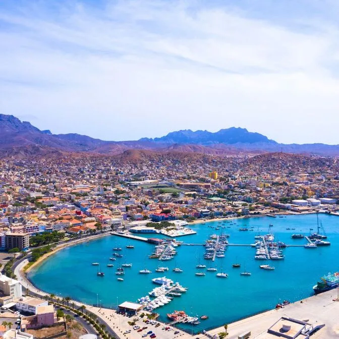 Disembark in Mindelo